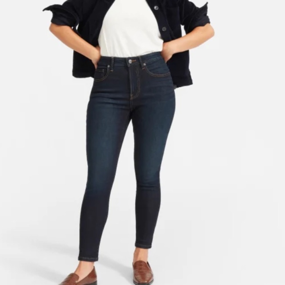 The Curvy Authentic Stretch High-Rise Skinny Jean, Size 28